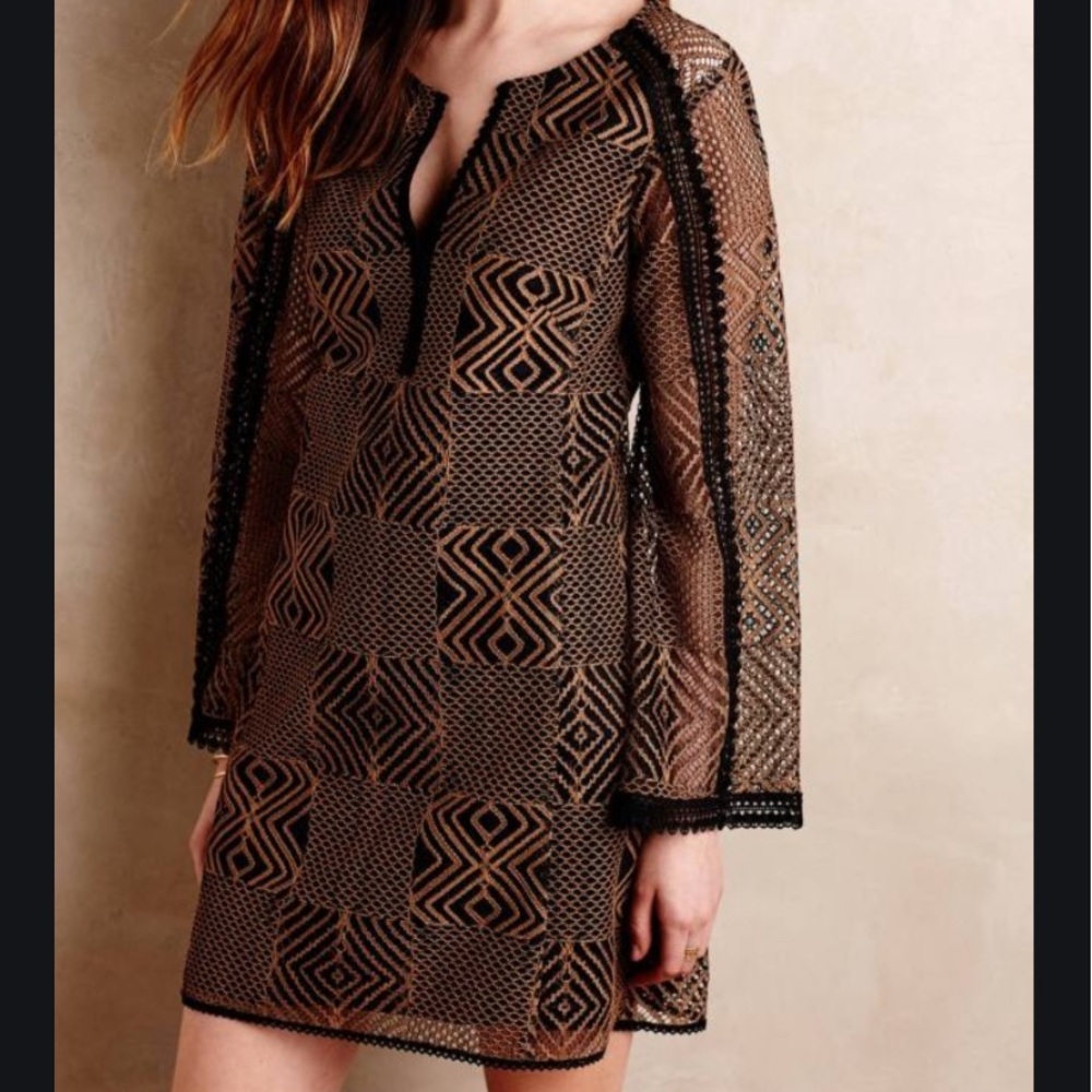 Nanette Lepore Lace Dress from AnthropologieZ53-14